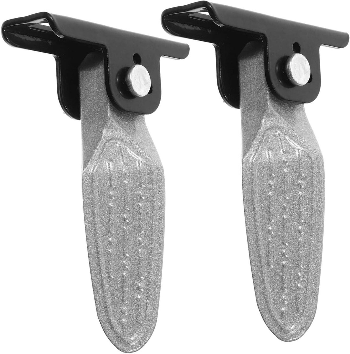 Fietspedalen Opvouwbaar - Reserveonderdeel Fiets - Mountainbike Onderhoud - Sterke Achteras - 14 x 3 x 3 cm - Zilver