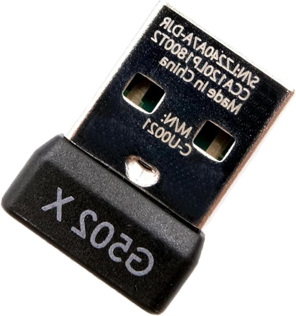 USB Ontvanger Adapter - Draadloze Dongle - Precieze Controle - Hot-Swapping Ondersteuning - 18 x 14 x 6 mm - Zwart