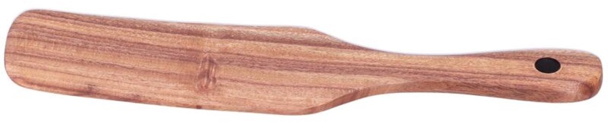 Houten bakspatel, steakspatel, bestek, keukengerei, 23,5 x 5 cm