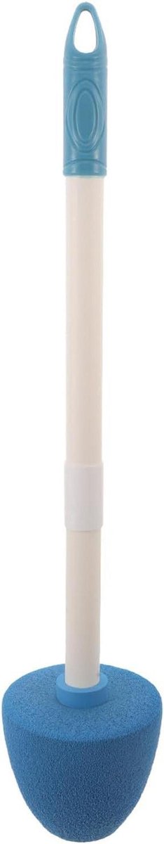 Toilet Stopper - Geurafdichting Afvoer - Geur Voorkomen - Met Handgreep - 55 cm Lengte - Blauw