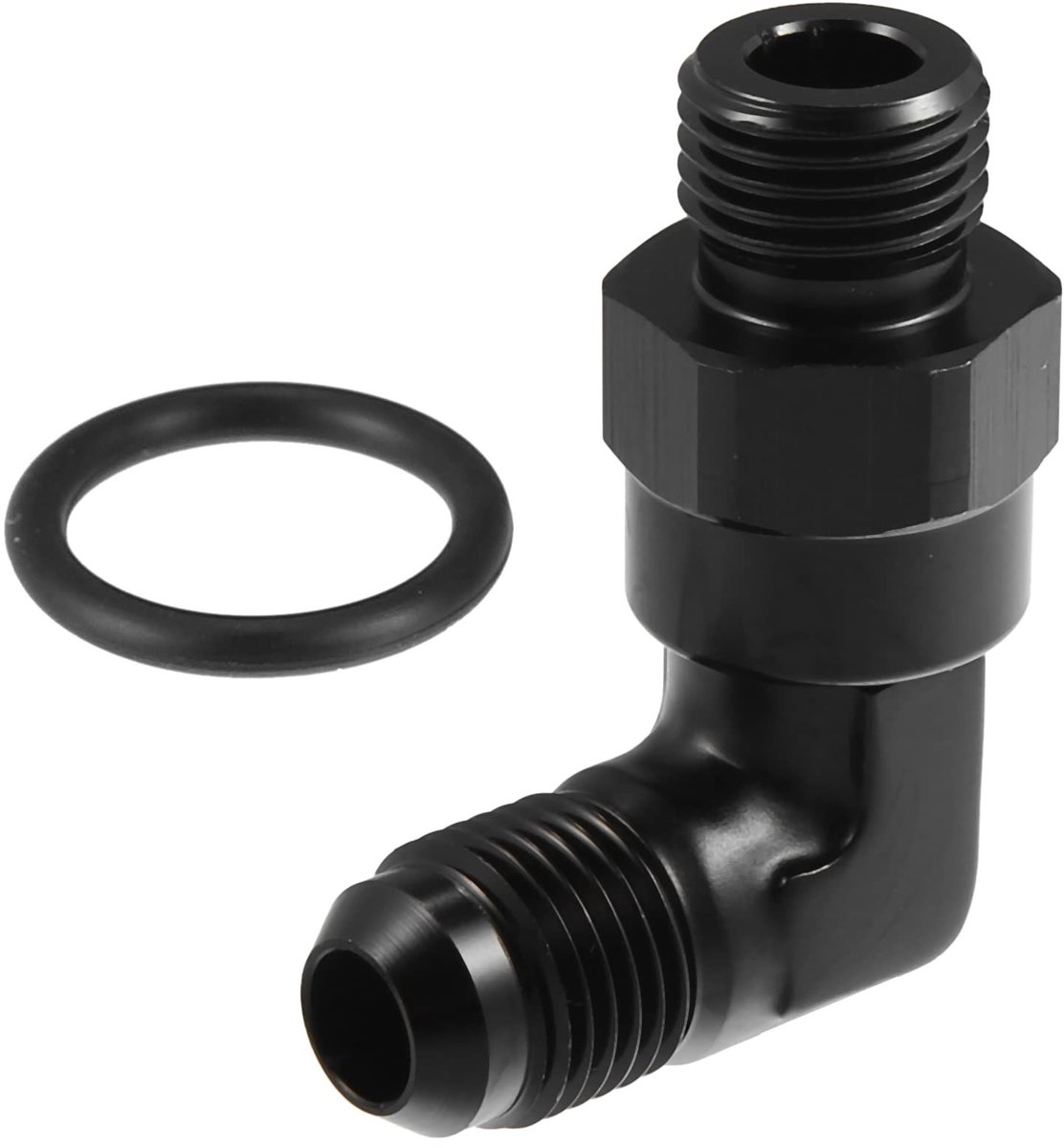 Dailygoods - 90 Graden 6AN Flare naar 6AN O Ring Fitting