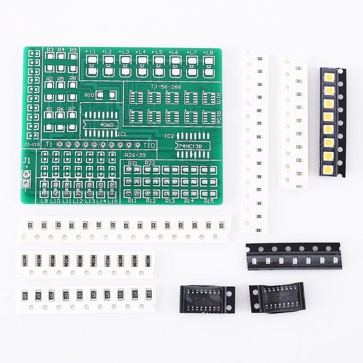 Dailygoods - Innovra - SMD Component Lassen Praktijk Board Solderen Kit