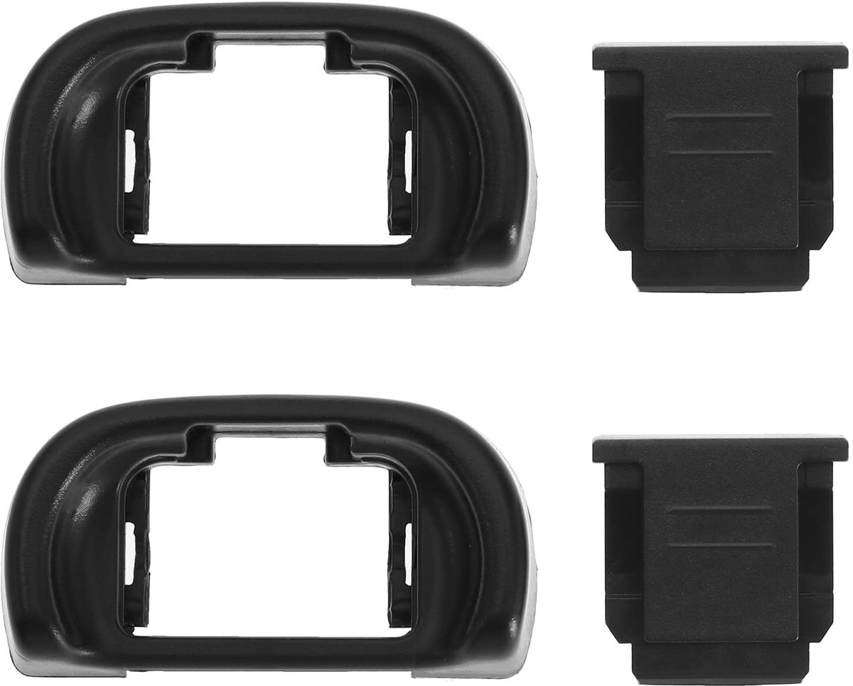 Dailygoods - Oogschelp Oculair en Hot Shoe Beschermhoes voor Camera