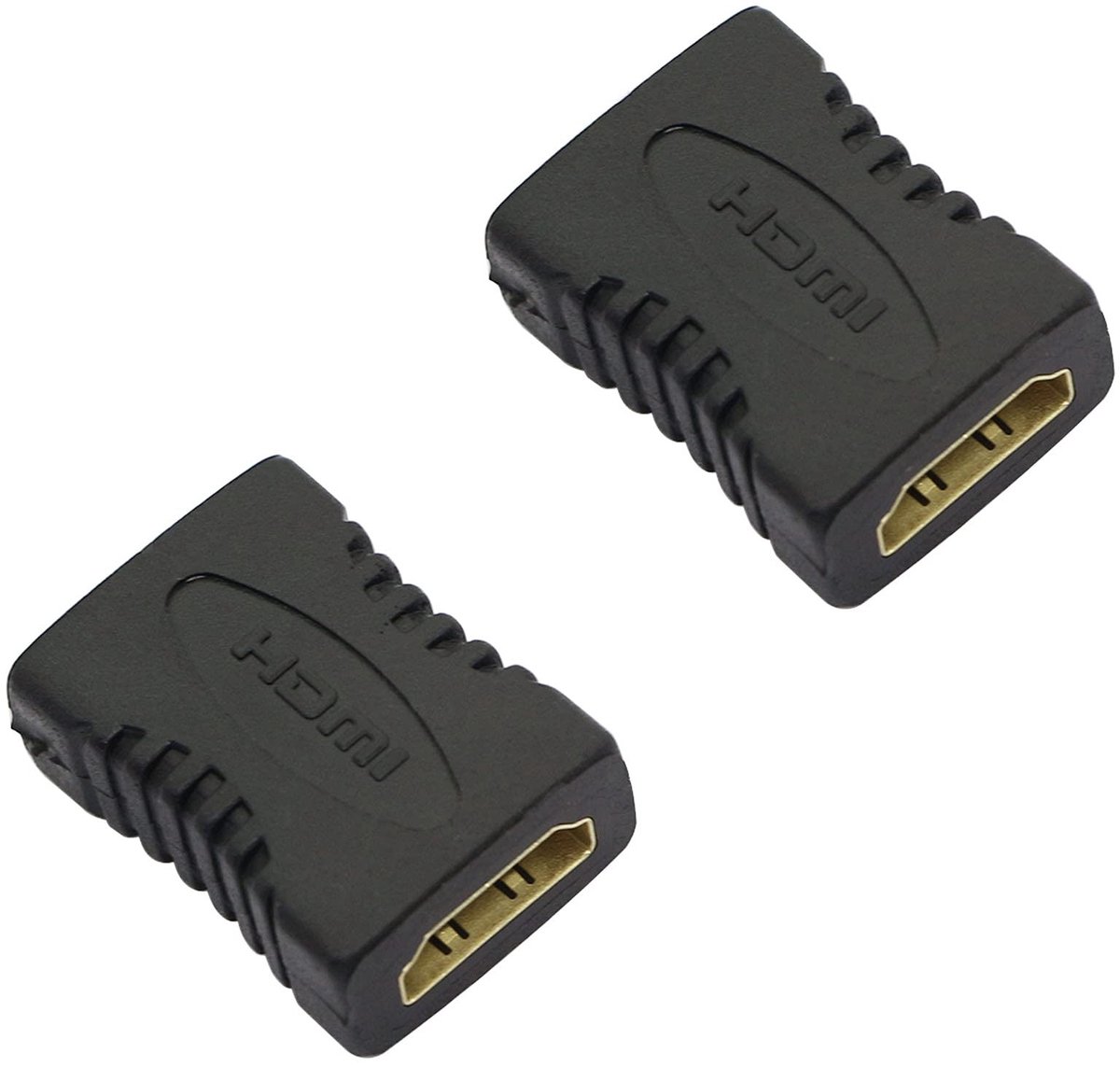 Dailygoods - HDMI-adapter Verlengkabel voor TV en Laptop (2 Stuks)
