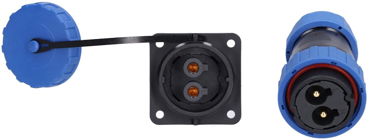 Dailygoods - Cosensi - Dailygoods - Waterdichte Luchtvaart Plug Socket Connector 2/3/4 Pin