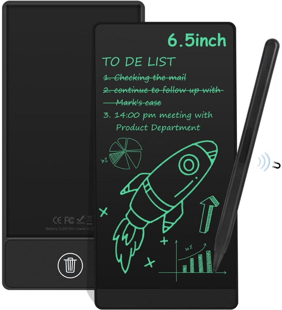 NBAP® Digitaal Notitieblok - Paper Tablet - Schrijftablet voor Volwassenen
