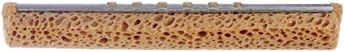 Mopvulling - Spinmop spons - Vloeren reinigen - Geïntegreerde spin - 7 x 6 x 28 cm - Grijs