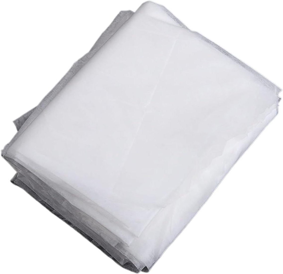 Stoffenbaan Vlieseline - Opstrijkbaar - Kleding Maken - Niet-geweven - 500 x 100 cm - Wit