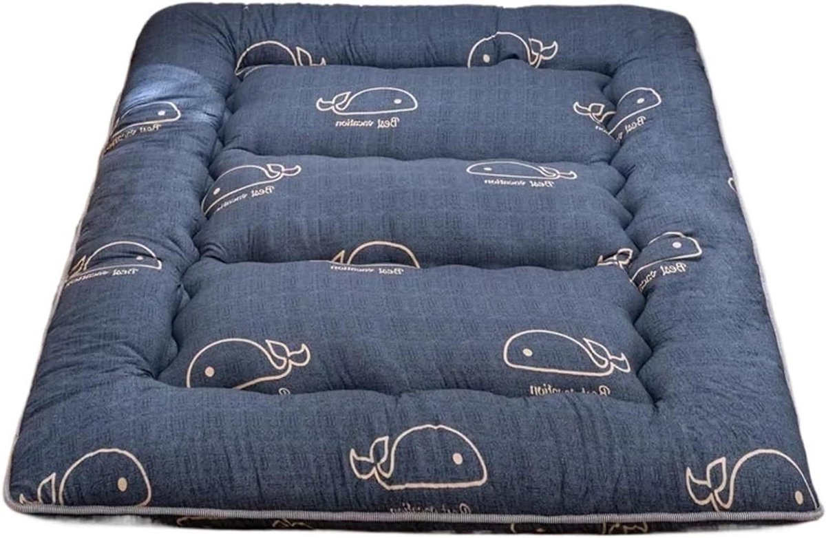 Tatami Matras - Inklapbaar Matras - Comfortabel Slapen - Draagbaar en Lichtgewicht - 90 x 190 cm - Blauw