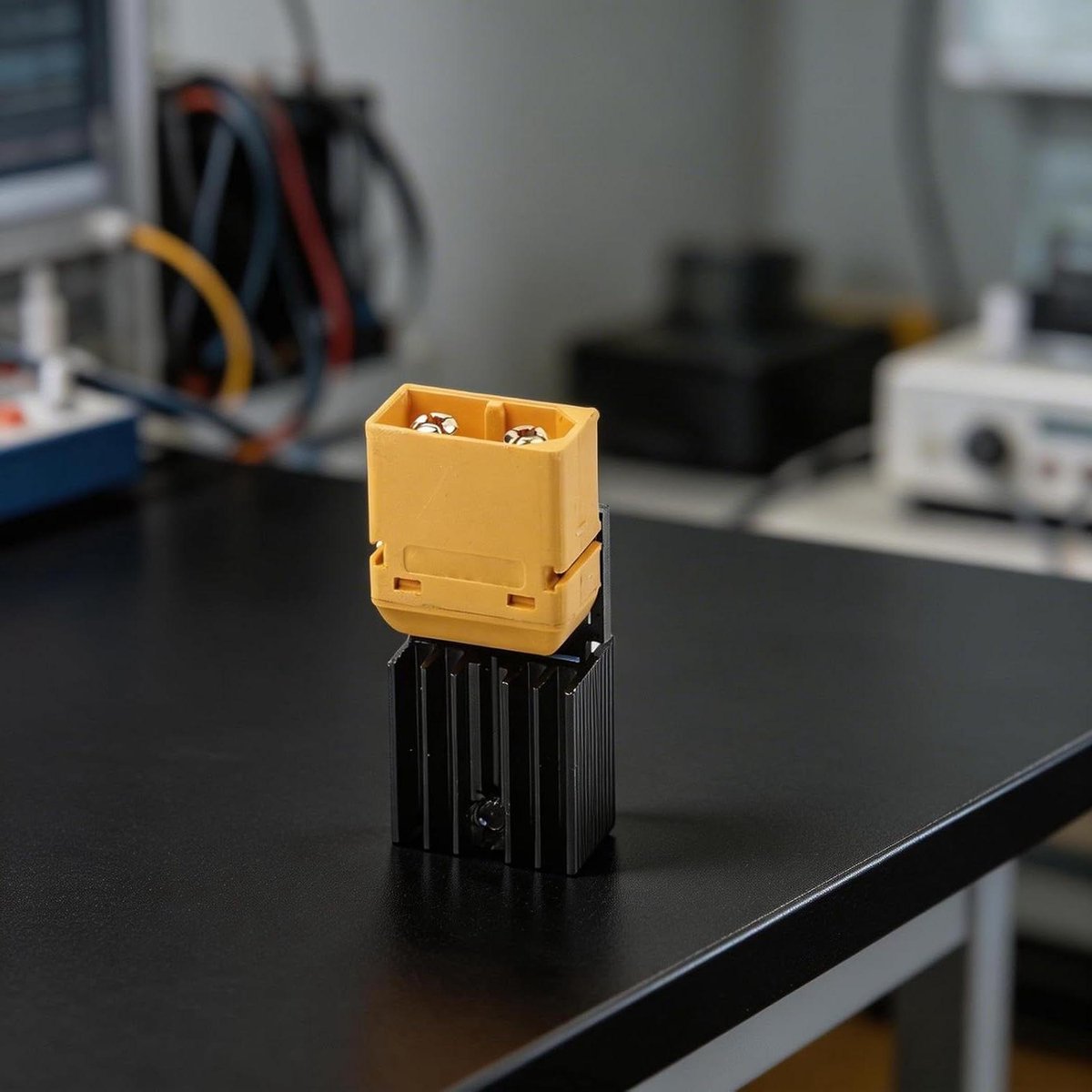 Batterij Ontlader - Lipo Opslag - Model Onderhoud - Automatische Stop - 2S tot 6S - Geel Zwart