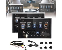 Hoofdsteun Videospeler - Auto TV - Achterbank Entertainment - IPS Touchscreen - 101 inch - Zwart