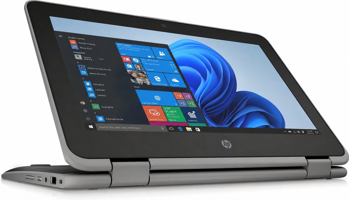 HP ProBook x360 11 G3 EE - 2-in-1 Laptop met Touchscreen - Ideaal voor Studie & Thuisgebruik - 11.6 inch - 256GB SSD - Windows 11 — afbeelding 3