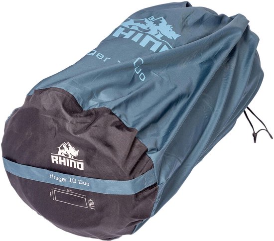 Happy Rhino - Slaapmat Kruger 10 - Sl-matten comfort - Blauw - 201 x 132 x 10 cm van Happy Rhino — afbeelding 3