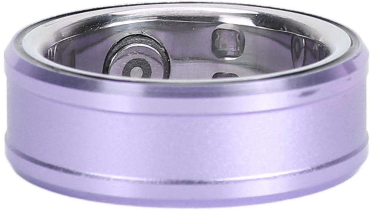 Allecto - Smart Ring Tracker - BT Fitness Tracker Ring - Slaapanalyse - Paars - NFC Functionaliteit - Geschikt voor Android - 18mAh Batterij