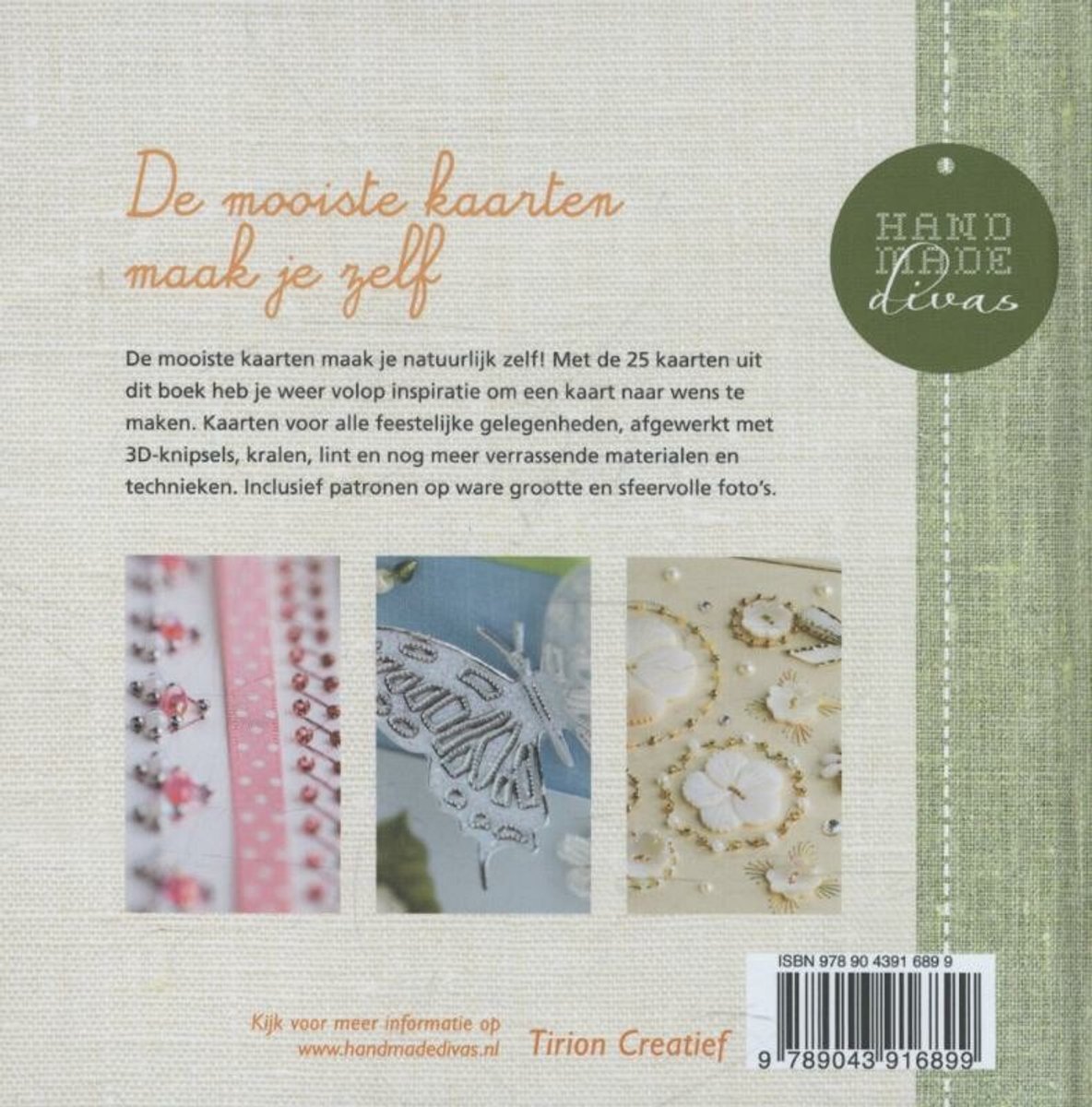 Handmade divas - De mooiste kaarten maak je zelf! - back cover