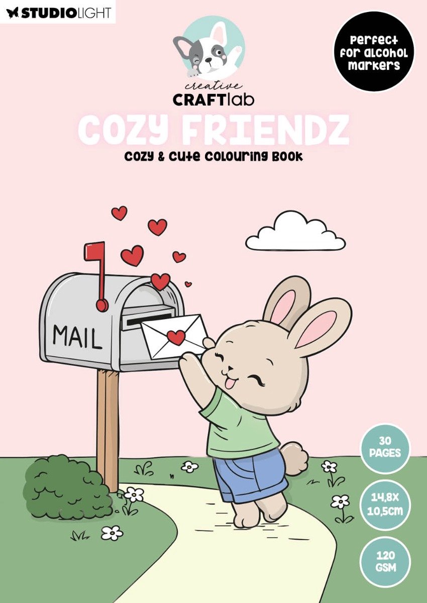 Coloring book Cozy friendz