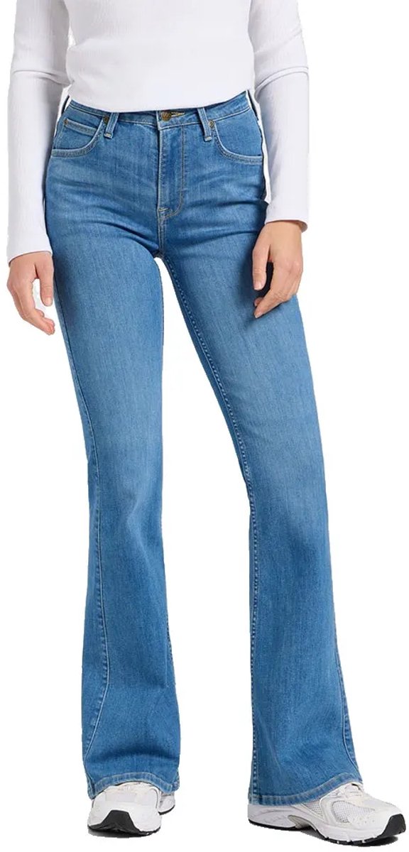 Lee Breese Skinny Fit Spijkerbroek 25 31 Vrouw Deep Hum