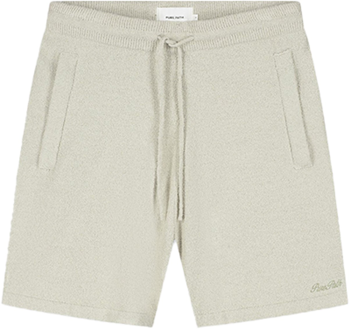 Pure Path Towel Soft Boucle Knitted Shorts