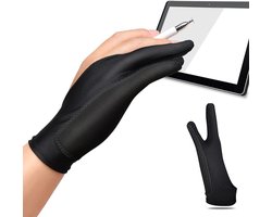Allecto – Artist Handschoenen – Digitale Tekenhandschoenen – Twee Vingers – Anti-Pollutie – Voor Grafische Tablets – Geschikt voor Creatieve Profes…