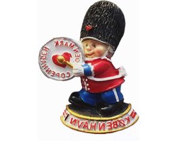 Koelkast Magneet - Souvenir Sticker - Keuken Decoratie - 3D Paleis Design - 5.7X7.5 CM - Kopenhagen