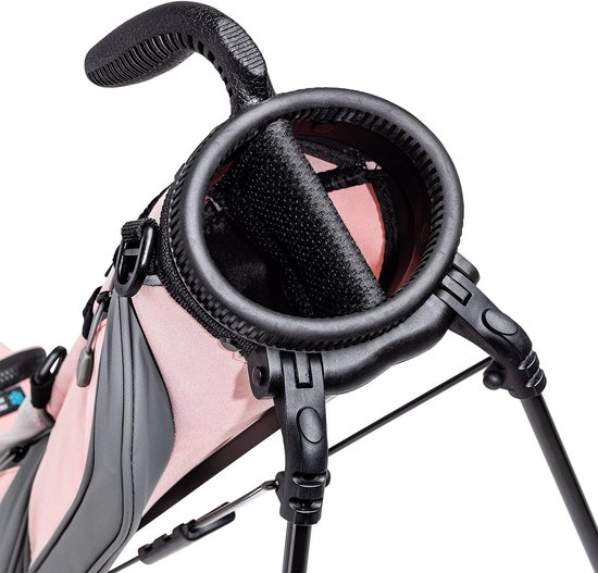 Sunday Golf Loma tas - Lichtgewicht tas met riem en standaard - Gemakkelijk te dragen Pitch n Putt golftas - Par 3- en Executive Cursussen, 31 inch hoog van Sunday Golf — afbeelding 4