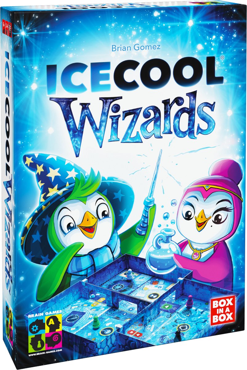 Brain Games bordspel ICECOOL Wizards educatief kinderspel magie.