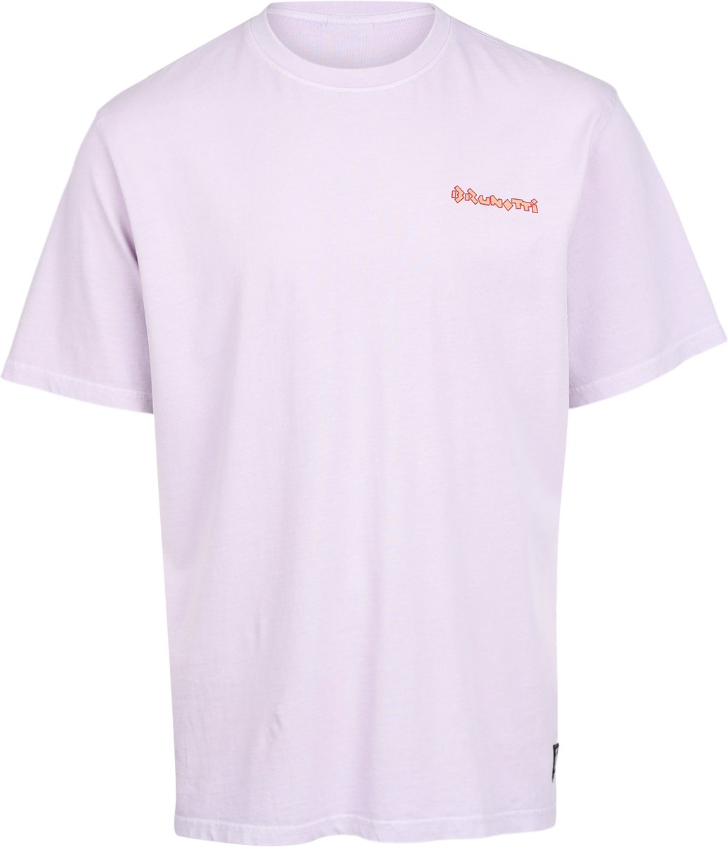 Brunotti High-95 T-Shirt 100% Katoen Relaxed Fit L Wisteria