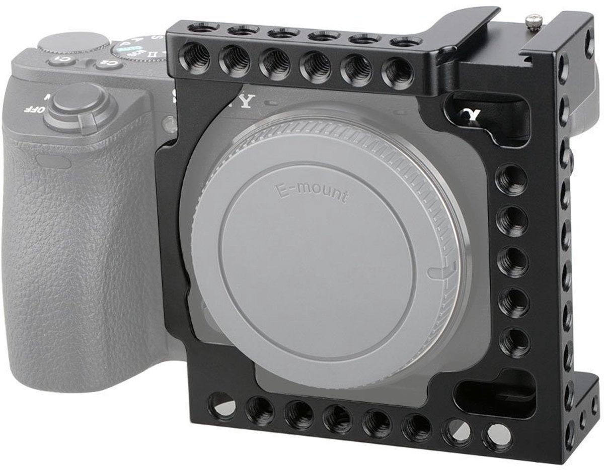 Allecto - Camera Cage Kit voor Sony a6300 & a6500 - Lichtgewicht Aluminium