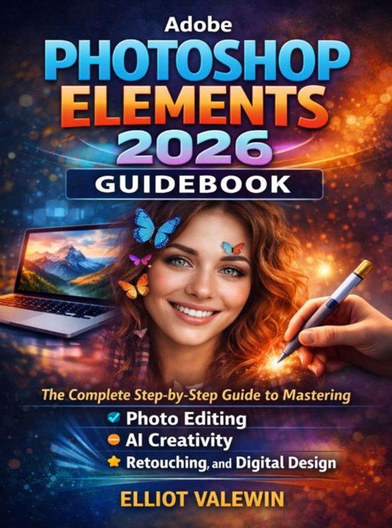 Adobe Photoshop Elements 2026 Guidebook - cover