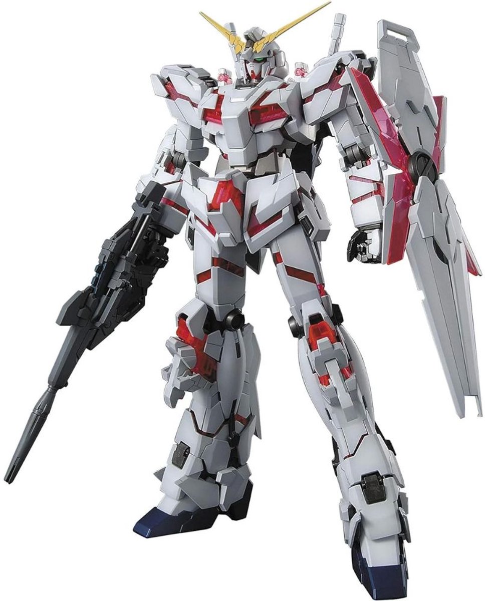 Gundam MG 1/100 RX-0 Unicorn Full Psycho Frame Prototype | Mecha Samurai | Robot technic modelbouw | Transformers speelgoed Classic Creator STEM bouwpakket | Expert technisch bouwpakket voor volwassenen (niet compatibel met Revell / lego )