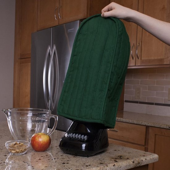 Blenderhoes - Apparaathoes - Keuken Organisatie - Past op meeste blenders - 7" x 155" x 57" - Donkergroen — afbeelding 3