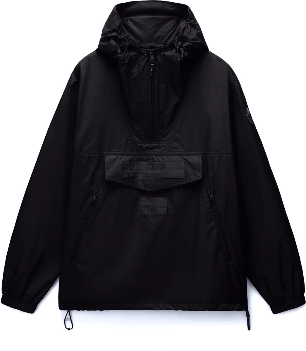 Napapijri Heren Jas zomer Packable Rainforest Next Zwart