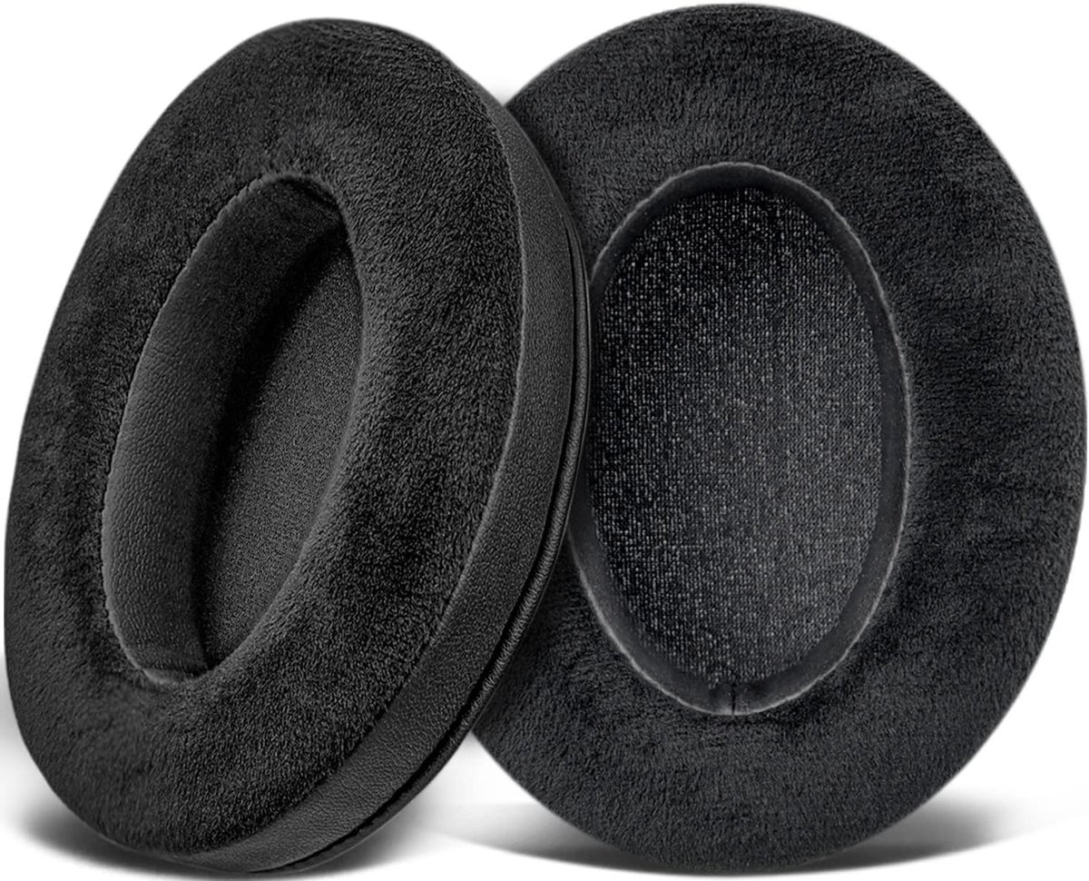 Comfortabele velours oorkussens voor diverse hoofdtelefoons zoals ATH M50X, HyperX en Sennheiser HD280