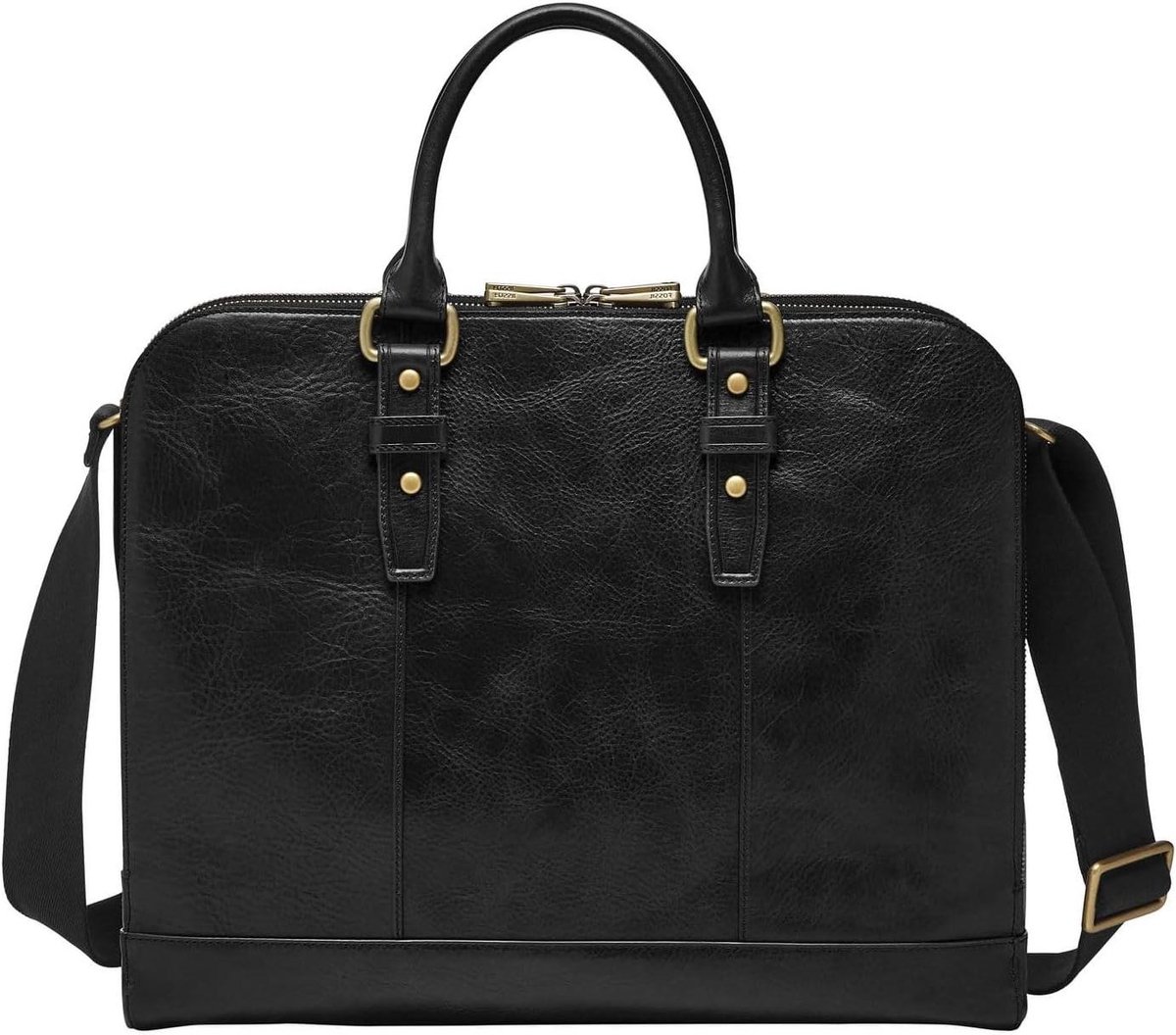 Pilotentas Heren - Laptoptas Schoudertas - Zakelijk Reizen - Gewatteerd Laptopvak - 41 x 35 cm - Bruin