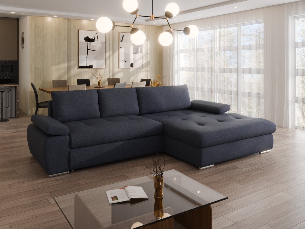 Hoekbank FLOW Modern Design Links of Rechts Comfortabel Stijlvolle Hoekzetel rechts