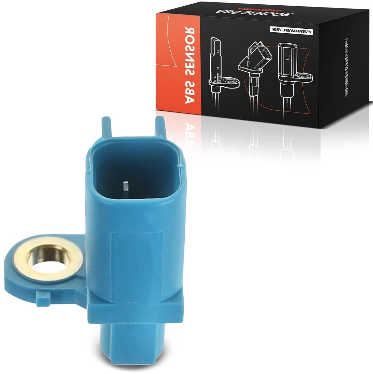ABS Sensor - Wielsensor Snelheidssensor - Auto Onderhoud - Achteras Montage - 11.5 cm - Zwart