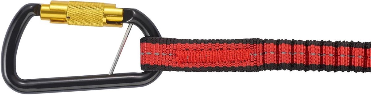 Veiligheidskoord Gereedschap - Gereedschap Lanyard Valbeveiliging - Gereedschap Zekeren - Universele Bevestiging - 12 x 12 x 7 cm - Rood