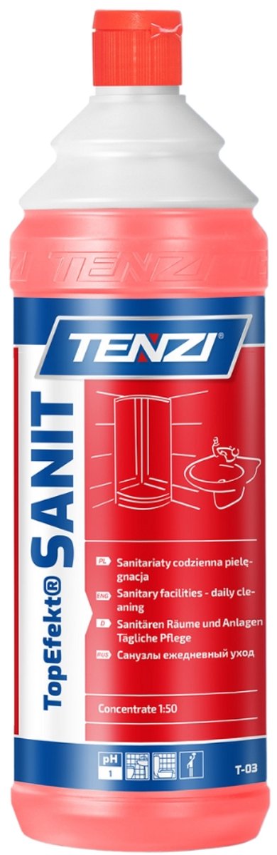 TENZI SANIT LUX - Sanitair reiniger - 1L