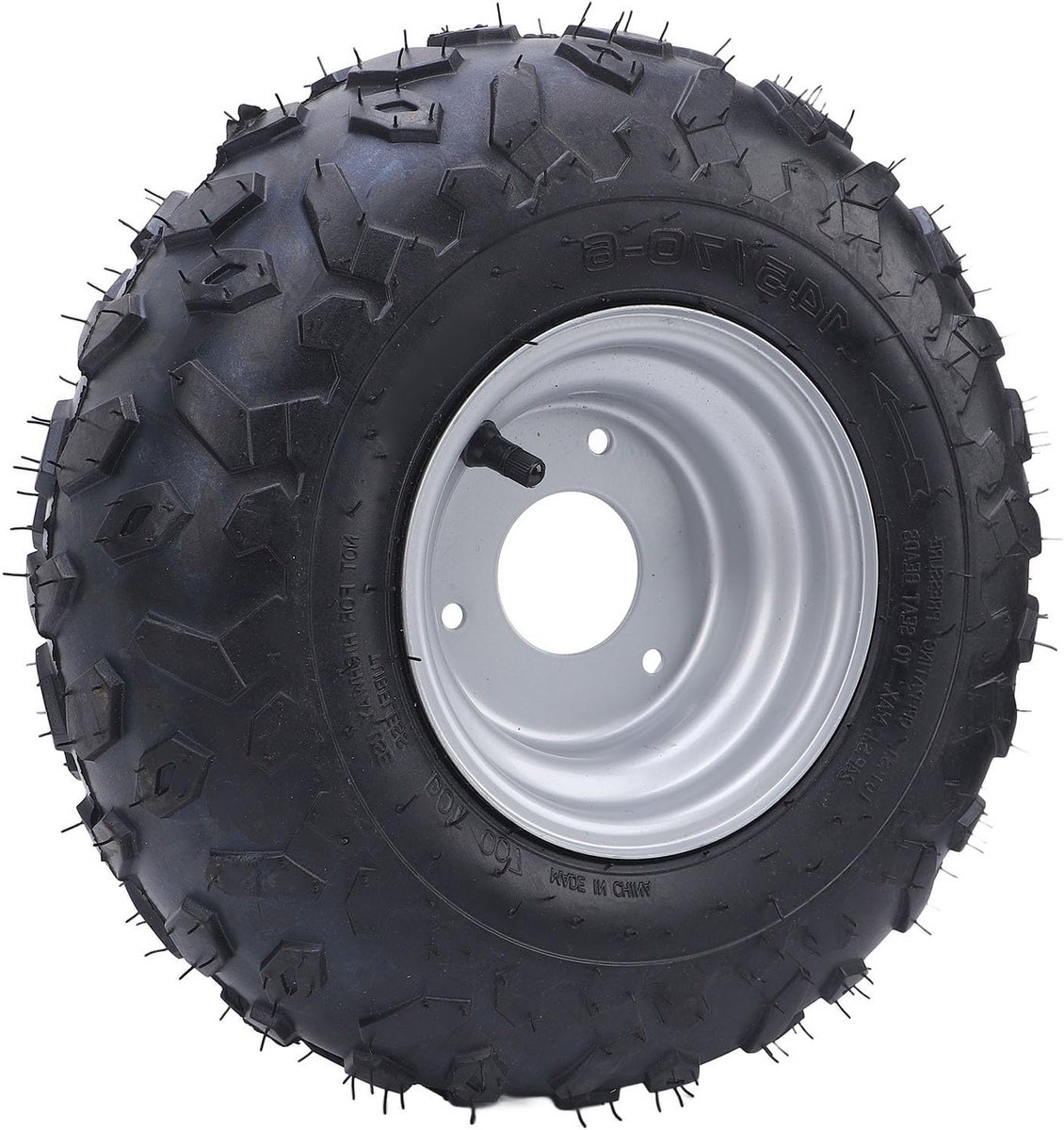 6 Inch Rubber Banden voor Go-Karts en ATV's, 145/70-6 Off-Road Wielen met 3 Schroeven voor Quad Racing