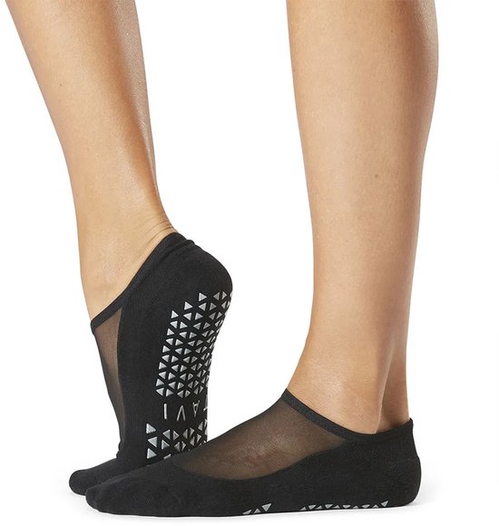 Tavi Noir Ebony - Antislip Sokken - Maddie - Zwart van Tavi Noir — afbeelding 2