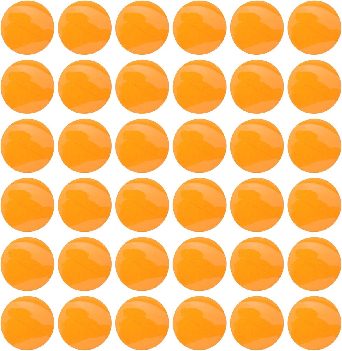 50 stuks gel-lichtfilters: 7 cm (2,8 inch) oranje transparante kleurfolie, plastic vellen, gekleurde overlays, correctiegels, filters voor LED-lampen, koplampen, fotostudio's, flitsers.