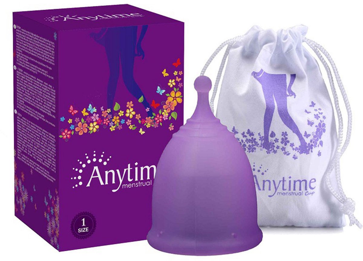 Gloovon® Menstruatiecup Herbruikbare Maanbeker - Lekvrij - Veilig alternatief voor tampons en maandverband - Siliconen - Paars