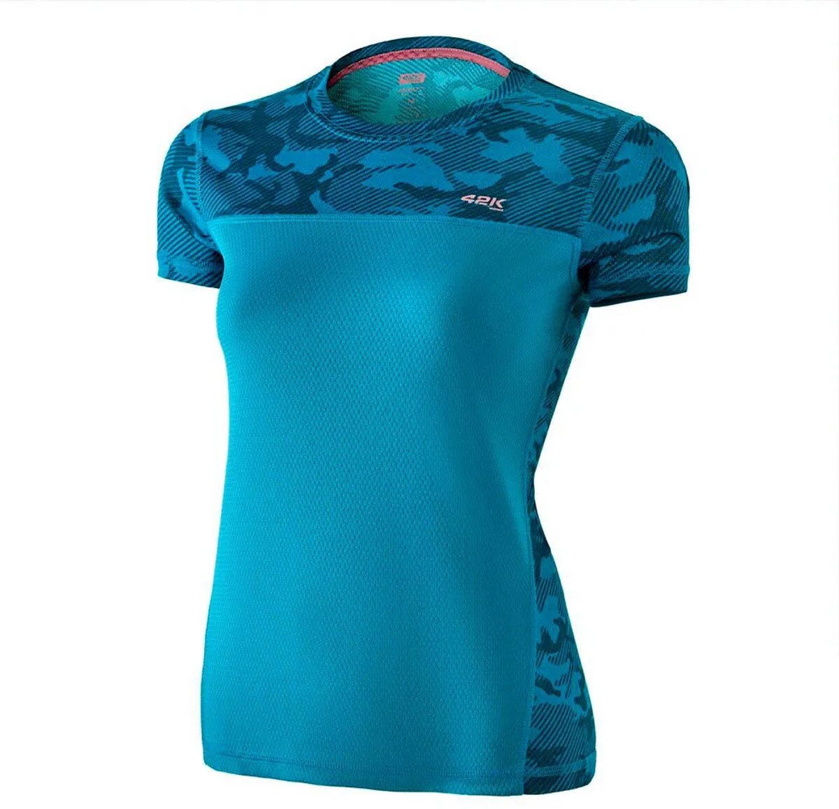 42k Running Mimet T-shirt Met Korte Mouwen Blauw S Vrouw