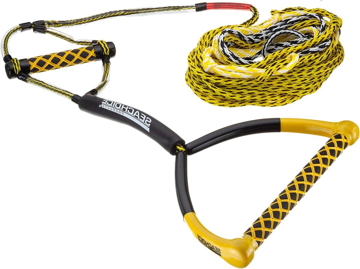 Wakeboard Touw - Watersport Lijn - Watersport Activiteiten - Vier Secties - 38 cm Palonier - Niet gespecificeerd