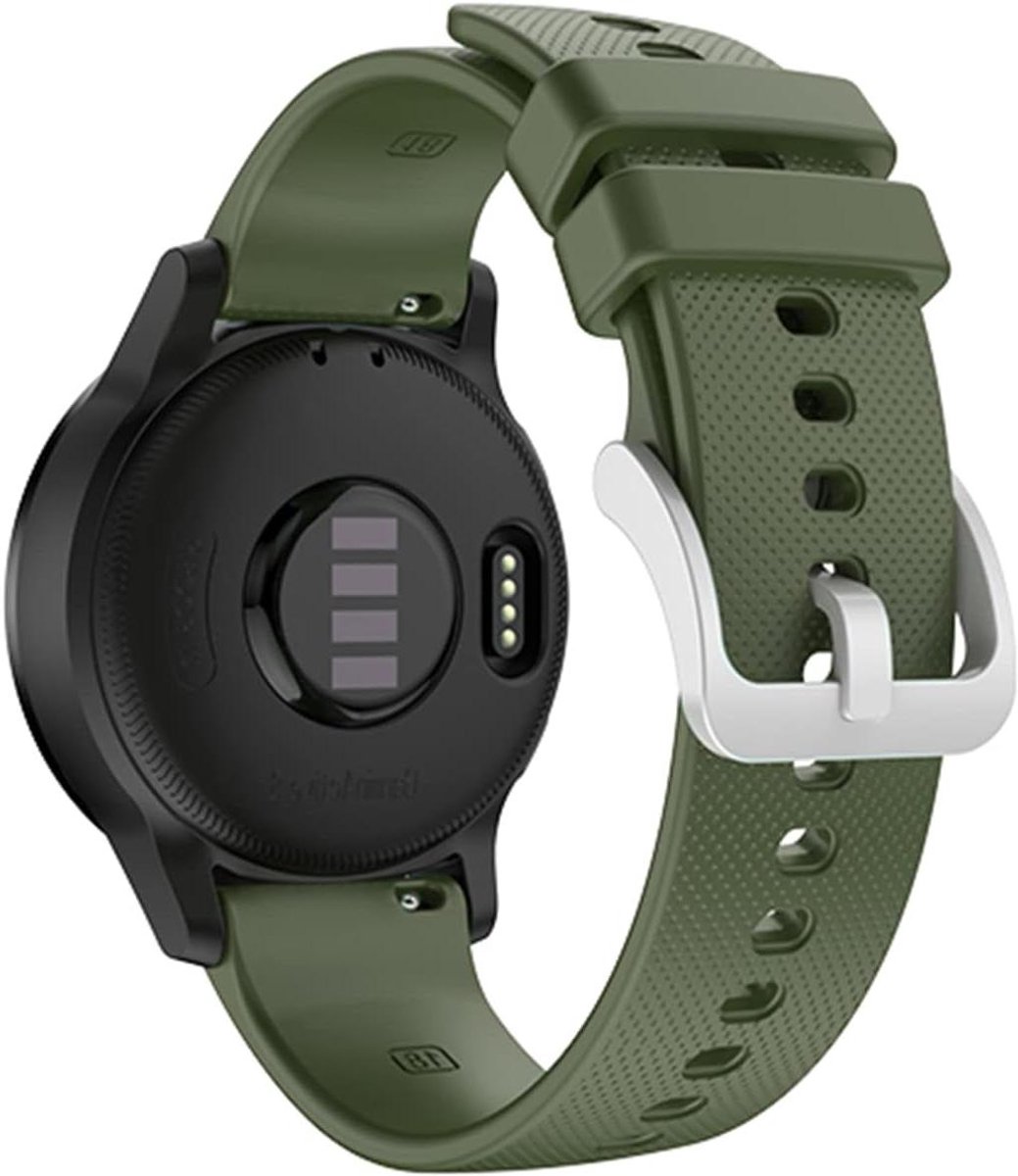Horlogeband - Vervangende band - Sportactiviteiten - Quick Fit - 18 mm - Zwart