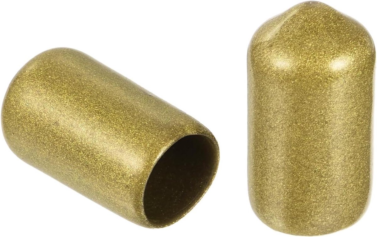 Rubberen Beschermdoppen - Afdekkapjes - Meubels Beschermen - Flexibel Vinyl - 50 Stuks - Goud