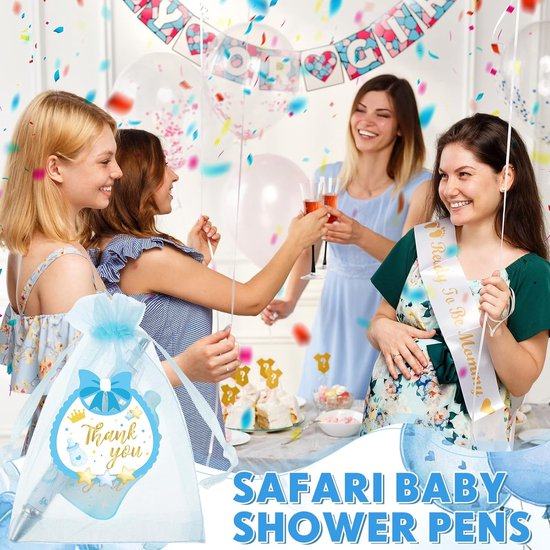 Babyshower Bedankjes - Cadeautjes Gasten - Feestelijke Gelegenheid - Complete Set - 50 Stuks - Blauw — afbeelding 5