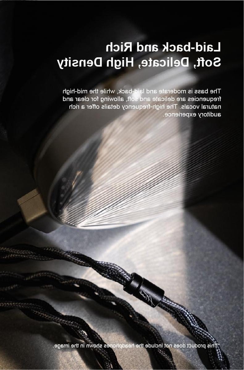 Hoofdtelefoon Kabel - Upgrade Kabel - Muziek Luisteren - Gebalanceerde Plug - 4.4mm - Zwart