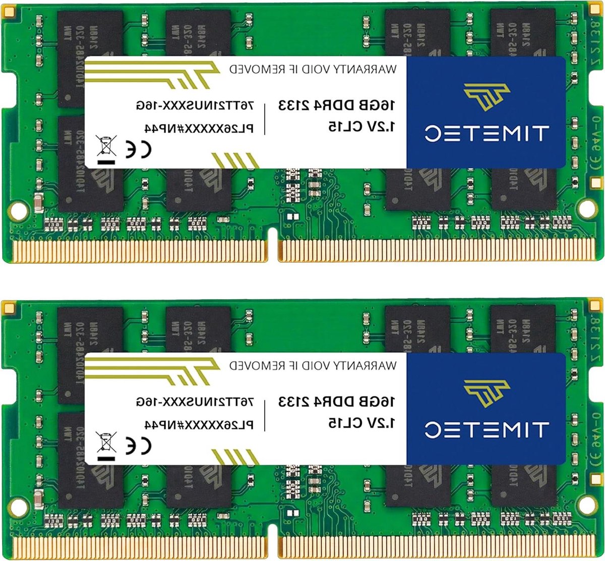 Laptop Geheugenkit - Werkgeheugen Upgrade - Prestaties Verbeteren - Plug-and-Play Installatie - 32GB Kit (2x16GB) - Zwart