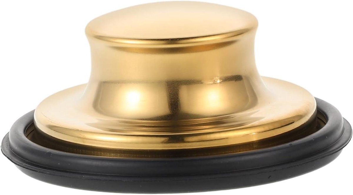 Gootsteenstop - Afvoerstop Keuken - Water Dicht Maken - Effectieve Afdichting - 83 x 35 cm - Goud